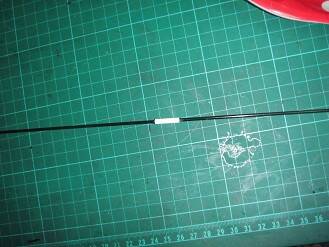 不夠長就用兒子棒棒糖的塑膠管對接