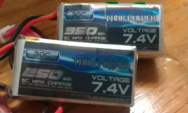 350mah 30c 最好用,6:30下來3.8V