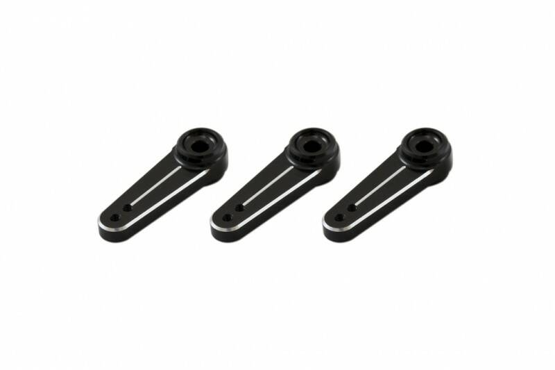 922505-CNC伺服機擺臂陽極亮黑(適用Futaba)-CNC Metal Servo Horn(for Futaba).jpg