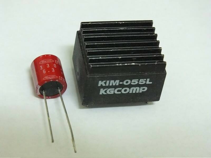 KIM-055L及高頻電容，露x有賣，雖然是中古的，但是便宜又好用。