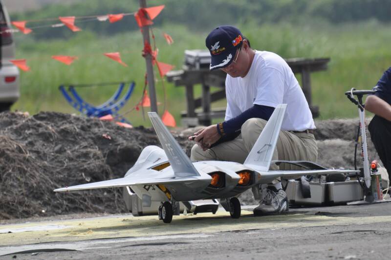 F-22開啟後燃器