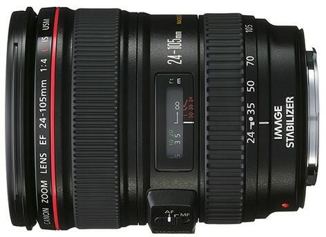 Canon EF 24-105mm f/4L IS USM標準變焦鏡-拆鏡白盒裝(公司貨