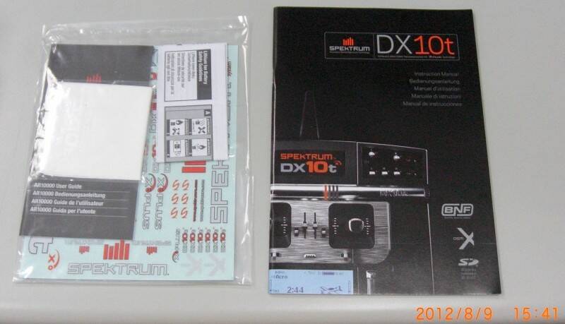 英文說明書 & 貼紙