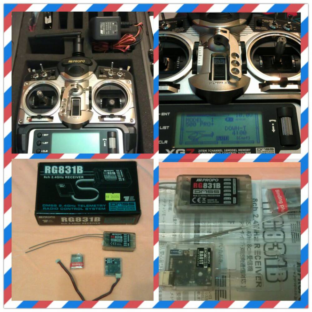 RG831B+RAT01 2.4G 接收、充電器NEC-121、螢幕已貼保護膜