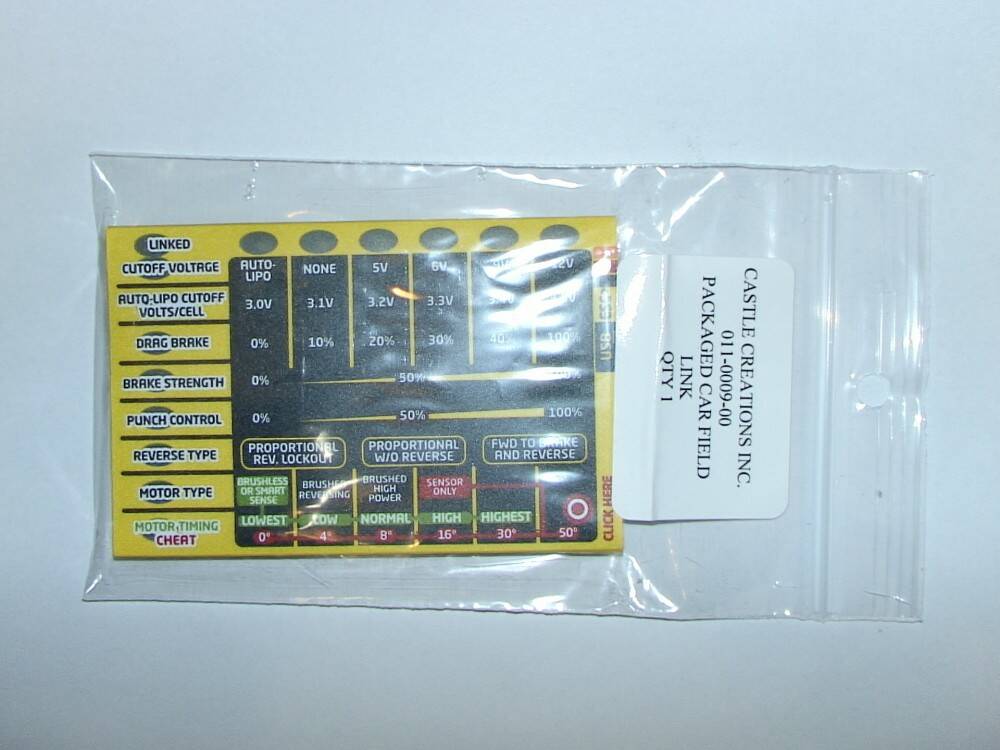 Castle USB Setting Card 簡易版