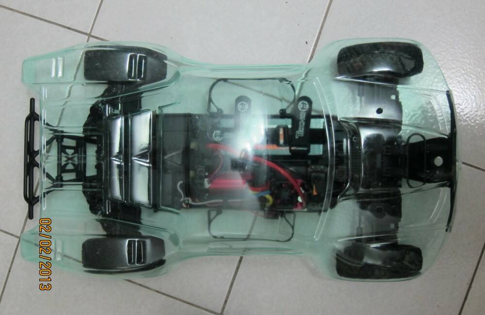 SCT410 + TS4 車殼 (未上色)