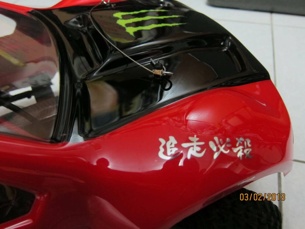 SCT410 + Team C TS4 車殼上色 4