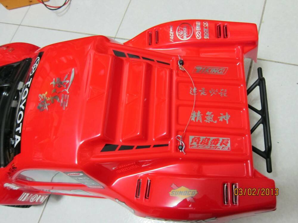 SCT410 + Team C TS4 車殼上色 9