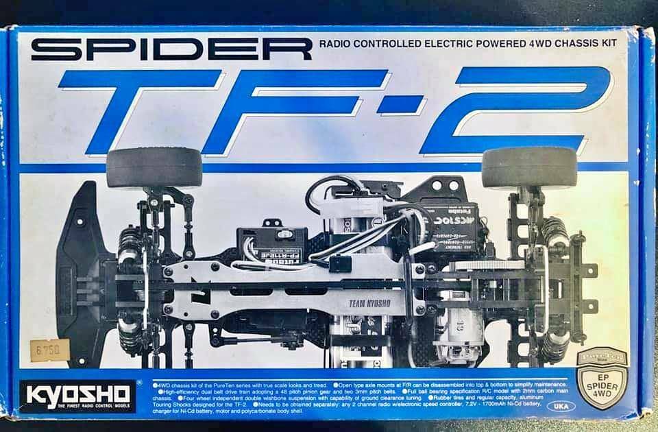 15400円特注製作 正規品 KYOSHO SPIDER TF-2R 1/10 電動RCカー
